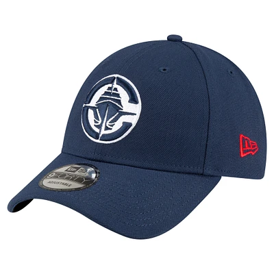 Casquette ajustable New Era bleu marine LA Clippers The League 9FORTY pour homme