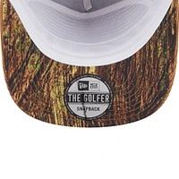 Casquette snapback de pin Victory Grove en velours côtelé pour homme New Era Tan LA Clippers