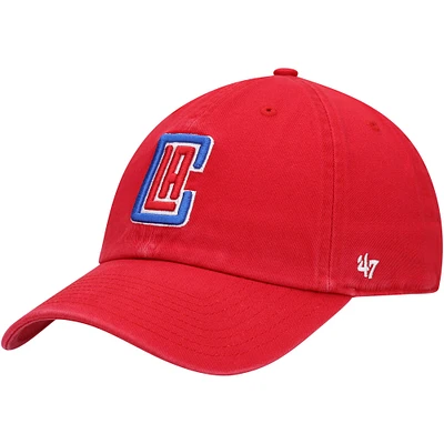 Casquette réglable '47 Red LA Clippers Team Clean Up pour homme