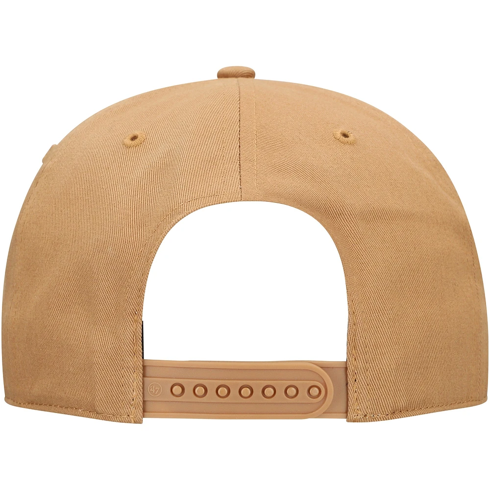 Casquette ajustable Barnes Hitch des LA Clippers '47 Tan pour homme