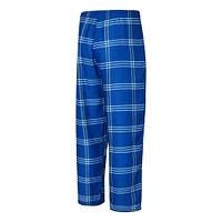 Men's Concepts Sport Royal/Gray LA Clippers Petition Long Sleeve T-Shirt and Plaid Pant Set