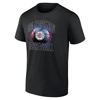 Men's Fanatics Black LA Clippers Match Up T-Shirt