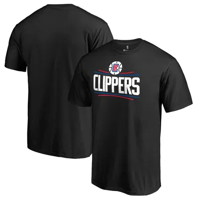 LA Clippers Fanatics Branded Primary Logo T-Shirt - Black