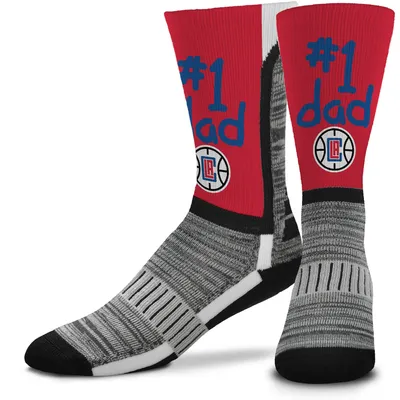 LA Clippers For Bare Feet #1 Dad V-Curve Crew Socks