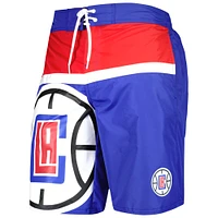 Maillot de bain G-III Sports by Carl Banks Royal LA Clippers Sea Wind pour homme