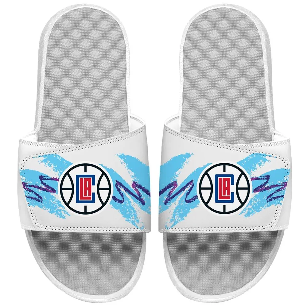 Lids LA Clippers ISlide 90s Paper Cup Slide Sandals - White