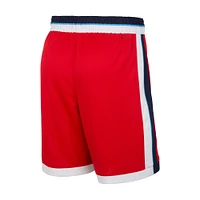 Men's Jordan Brand Red LA Clippers 2024/25 Statement Edition Swingman Performance Shorts