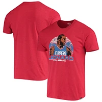 T-shirt graphique joueur Kawhi Leonard LA Clippers rouge pour homme