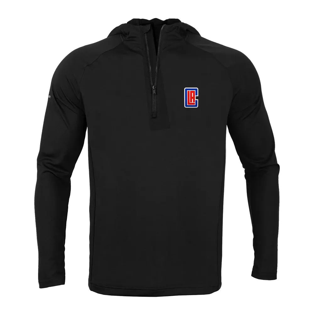 Men's Antigua Black La Clippers Victory Pullover Sweatshirt Size: Medium