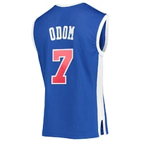Maillot Mitchell & Ness Lamar Odom Royal LA Clippers 2002/03 Hardwood Classics Swingman pour homme