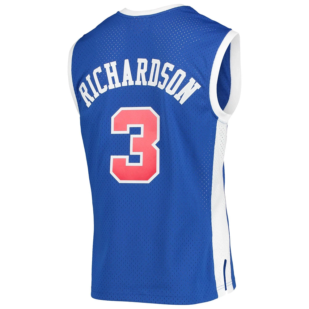 Maillot Swingman Mitchell & Ness Quentin Richardson Royal LA Clippers 2001/02 Hardwood Classics pour hommes