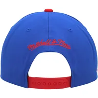 Men's Mitchell & Ness  Royal/Red LA Clippers Hardwood Classics Essentials 2.0 Snapback Hat