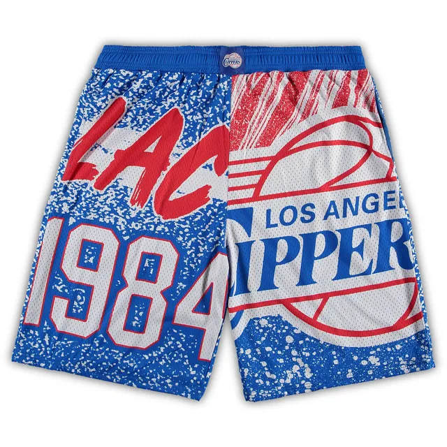 NBA Shorts Los Angeles Dodgers Gray All Stitched