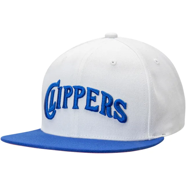 Lids LA Clippers Mitchell & Ness Diamond Cut Snapback Hat - Black