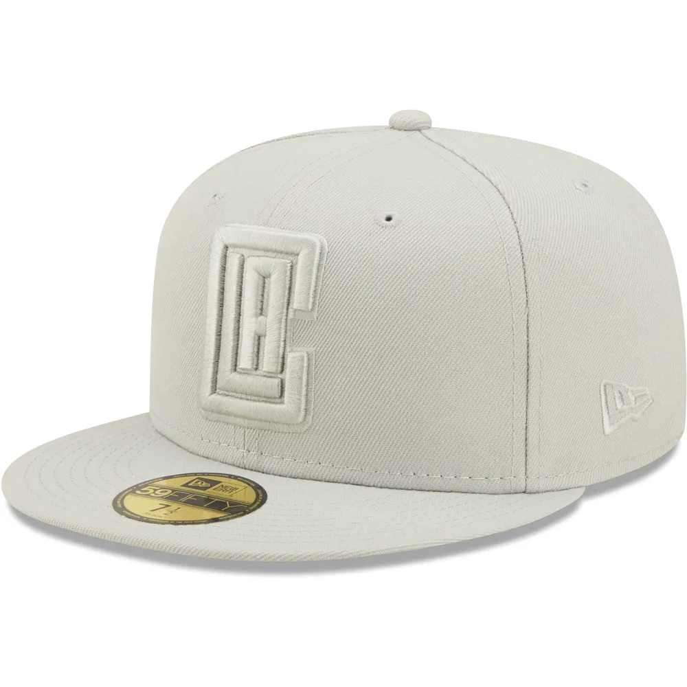 Los Angeles Clippers Heather Grey Team Snapback Hat