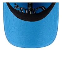 Casquette ajustable New Era bleu clair LA Clippers City Edition 2024/25 9TWENTY pour homme