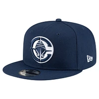 Men's New Era Navy LA Clippers 9FIFTY Snapback Hat