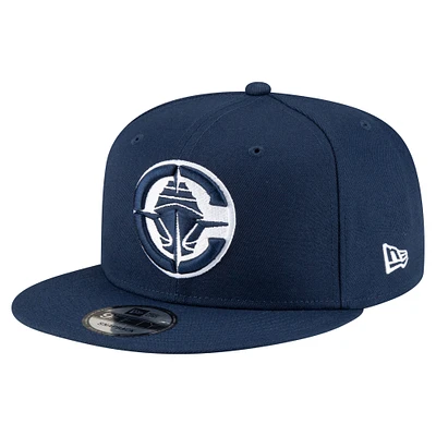 Men's New Era Navy LA Clippers 9FIFTY Snapback Hat