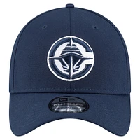 Casquette 39THIRTY Flex bleu marine avec logo LA Clippers de New Era pour homme