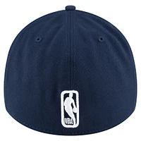 Casquette 39THIRTY Flex bleu marine avec logo LA Clippers de New Era pour homme