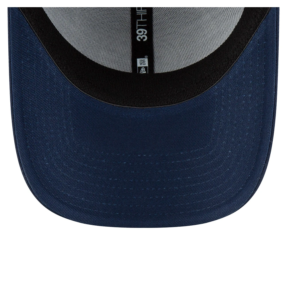 Casquette 39THIRTY Flex bleu marine avec logo LA Clippers de New Era pour homme