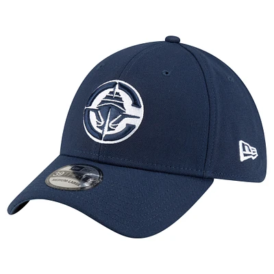 Casquette 39THIRTY Flex bleu marine avec logo LA Clippers de New Era pour homme