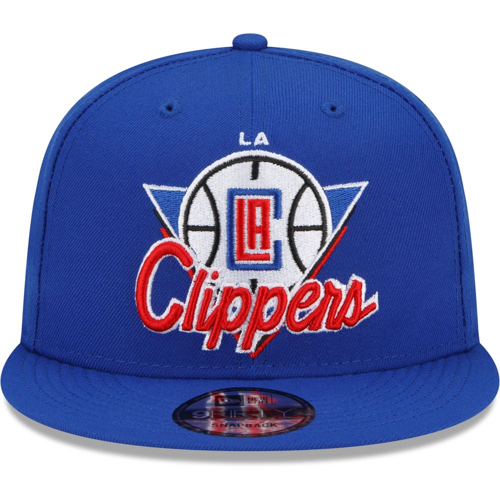 New Era Men's Royal La Clippers Classic Trucker 9fifty Snapback