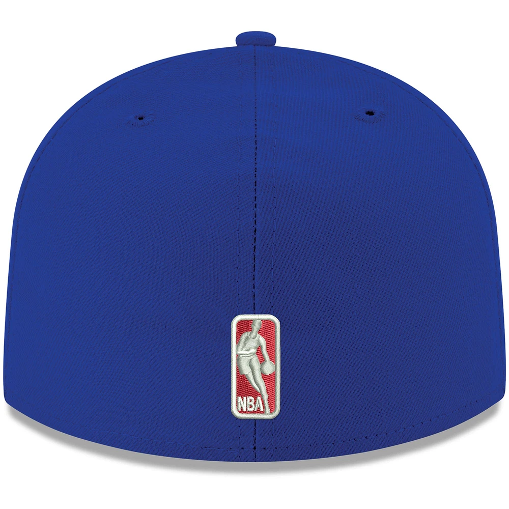 Men's New Era Royal LA Clippers Official Team Color 59FIFTY Fitted Hat