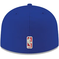 Men's New Era Royal LA Clippers Official Team Color 59FIFTY Fitted Hat