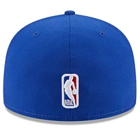 Casquette ajustée 59FIFTY LA Clippers Back Half pour homme, blanc/royal, New Era