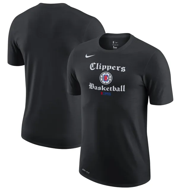 Men's Nike Black LA Clippers Legend Practice Performance T-Shirt