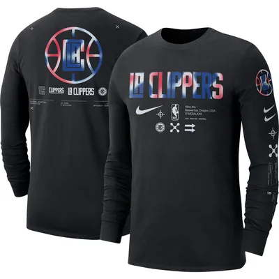 LA Clippers Nike Essential Air Traffic Control Long Sleeve T-Shirt - Black