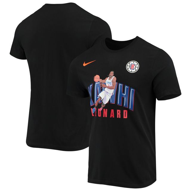 T-shirt de performance pour homme LA Clippers Hero Kawhi Leonard noir Nike