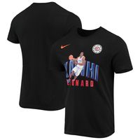 Men's Nike Kawhi Leonard Black LA Clippers Hero Performance T-Shirt