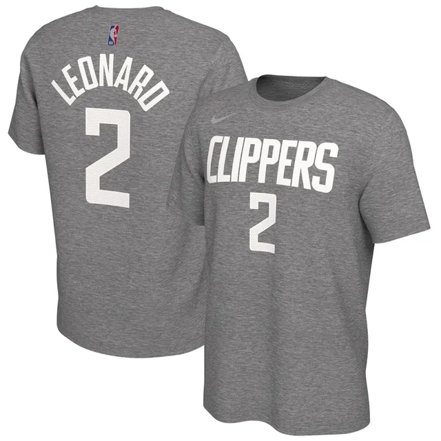 Lids Kawhi Leonard LA Clippers Nike Youth Name & Number Performance T-Shirt  - White