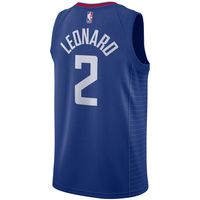 Men's Nike Kawhi Leonard Royal LA Clippers 2020/21 Swingman - Jersey Icon Edition