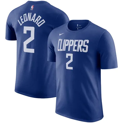 Kawhi Leonard LA Clippers Nike Name & Number T-Shirt - Royal