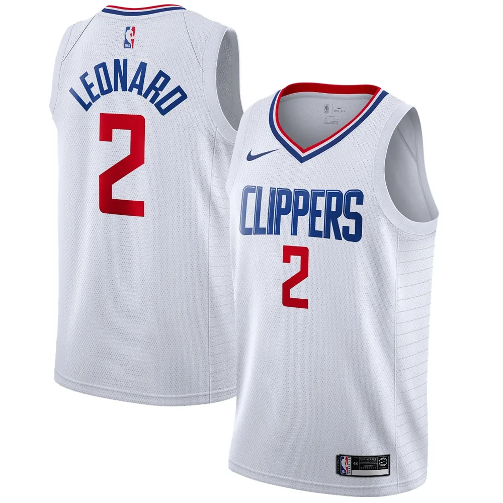 Lids Kawhi Leonard LA Clippers Nike 2019/2020 Swingman Jersey - Association  Edition White