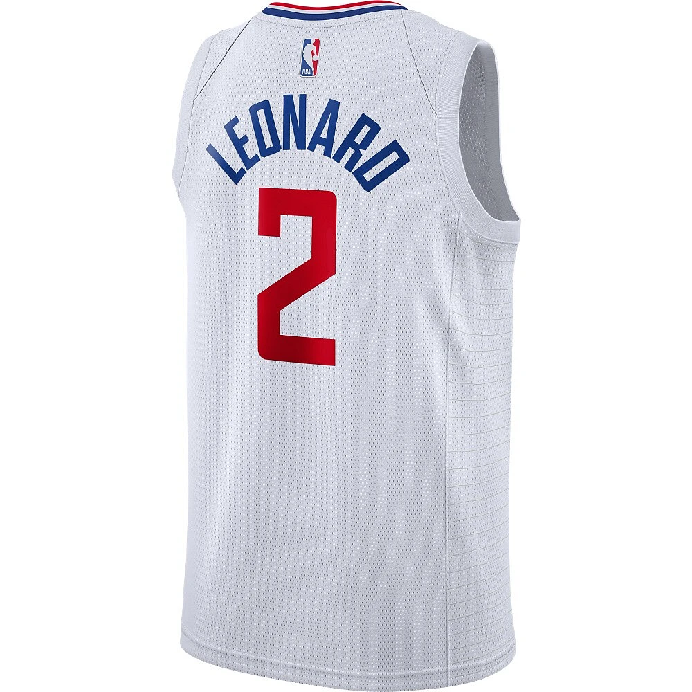 Men's Nike Kawhi Leonard White LA Clippers 2019/2020 Swingman Jersey - Association Edition