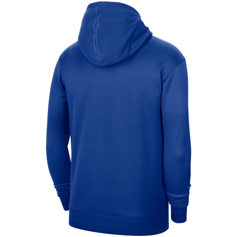 Youth LA Clippers Nike Royal Spotlight Performance Pullover Hoodie