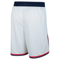 Short Nike blanc LA Clippers 2024/25 Association Edition Swingman pour homme