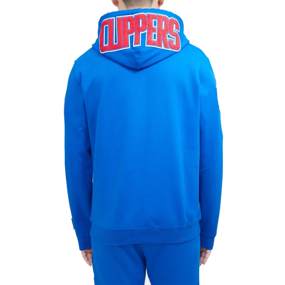 Sweat à capuche Pro Standard Royal LA Clippers en chenille pour homme