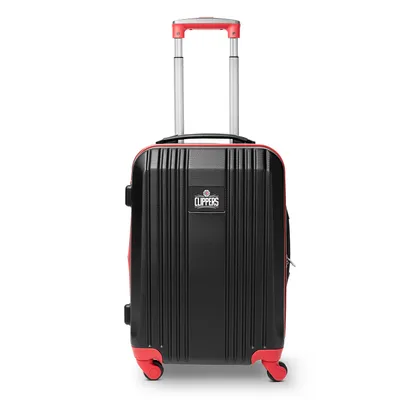 LA Clippers MOJO 21" Hardcase Two-Tone Spinner Carry-On - Red