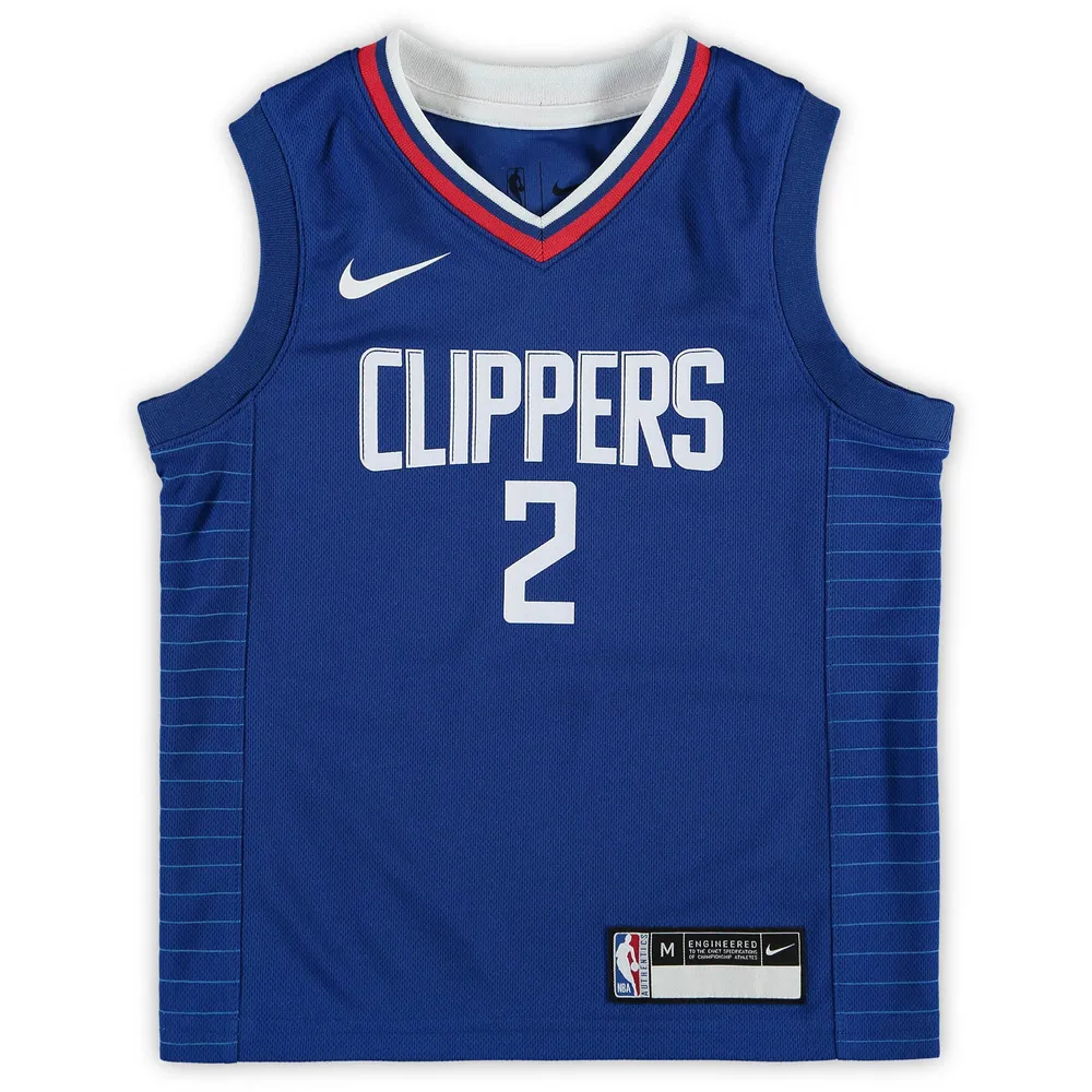 Preschool Nike Kawhi Leonard Royal LA Clippers 2019/20 Player Jersey - Icon Edition