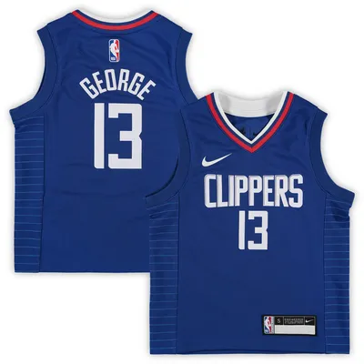 Lids Paul George LA Clippers Jordan Brand Preschool 2020/21 Fast Break  Replica Jersey - Statement Edition Black