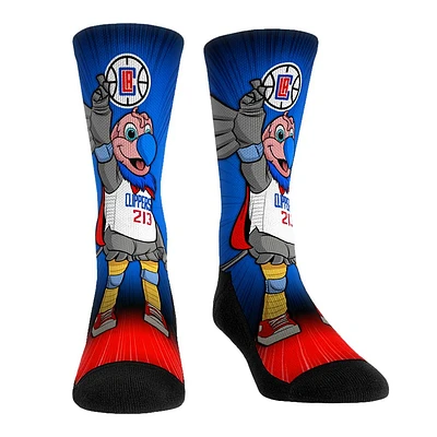 Rock Em Socks LA Clippers Mascot Pump Up Crew