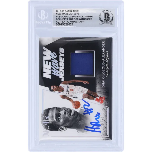 Shai Gilgeous-Alexander Los Angeles Clippers 2019 Rookie Year NBA Playoff  Game Worn Jersey Available For Immediate Sale At Sotheby's