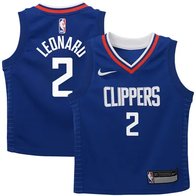 Infant Nike Paul George Royal La Clippers 2020/21 Jersey - Icon Edition