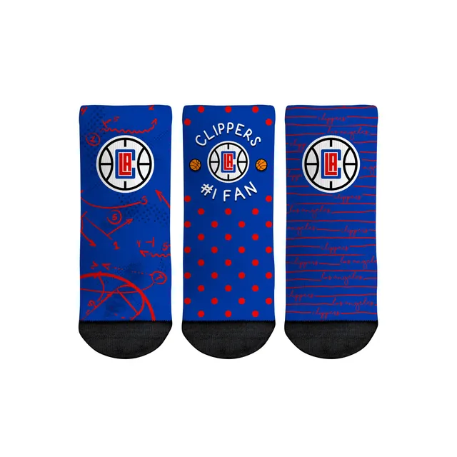 Lids LA Clippers Rock Em Socks Youth Custom Jersey Crew Socks