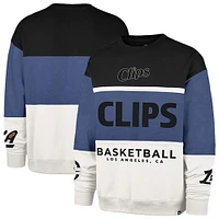 Unisex '47 Blue LA Clippers 2024/25 City Edition On Five Maximalist Pullover Sweatshirt